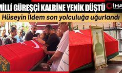 Eski milli güreşçi son yolculuğuna uğurlandı (Video)