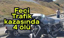 Feci Trafik kazasında 4 ölü