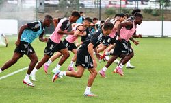 Beşiktaş'ta, Başakşehir maçının hazırlıkları devam etti