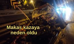 Makas kazaya neden oldu