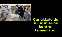 Çanakkale’de su ürünlerine kontrol tamamlandı