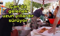 Çan’da gelenek uzun yıllardır sürüyor