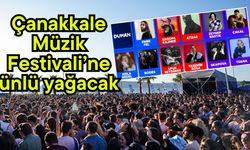 Çanakkale Müzik Festivali’ne ünlü yağacak