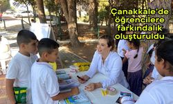 Çanakkale’de öğrencilere farkındalık oluşturuldu