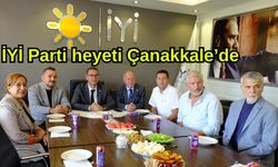 İYİ Parti heyeti Çanakkale’de (Video)