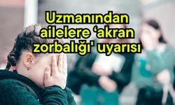 Uzmanından ailelere ‘akran zorbalığı' uyarısı