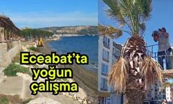 Eceabat’ta yoğun çalışma