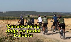 Çanakkale’de doğa ve pedal buluştu