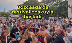 Bozcaada’da festival coşkuyla başladı