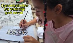 Çanakkaleliler bu etkinliği çok sevdi (Video)