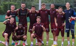 Trabzonspor’un yeni transferi ilk antrenmanına çıktı