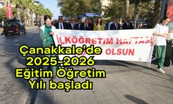 Çanakkale’de 2025-2026 Eğitim Öğretim Yılı başladı