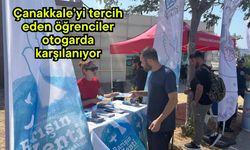 Çanakkale’yi tercih eden öğrenciler otogarda karşılanıyor