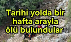 Tarihi yolda bir hafta arayla ölü bulundular