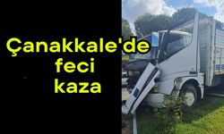 Çanakkale'de feci kaza