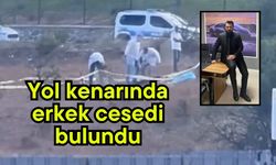 Yol kenarında erkek cesedi bulundu