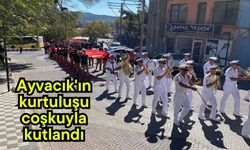 Ayvacık'ın kurtuluşu coşkuyla kutlandı