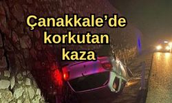Çanakkale’de korkutan kaza