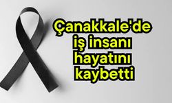 Çanakkale'de iş insanı hayatını kaybetti