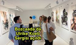 Bozcaada’da Ulrike Koeb Sergisi açıldı