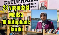 Çanakkale'de 23 yaşındaki üniversite öğrencisi 10 kütüphane kurdu