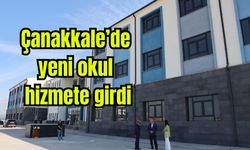 Çanakkale'de yeni okul hizmete girdi