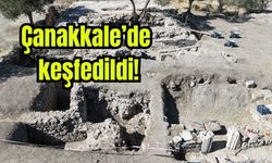 Çanakkale'de 1700 yıllık sistem görenleri şaşırtıyor (Video)