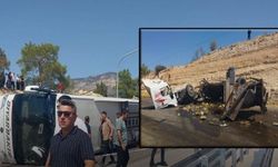 Otobüs ile kamyon çarpıştı: Ölü ve yaralılar var (Video)