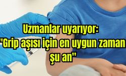 Uzmanlar uyarıyor: "Grip aşısı için en uygun zaman şu an"