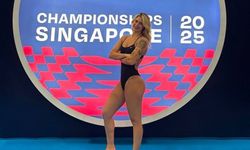 Milli sporcu Defne Kurt'tan şampiyona rekoru