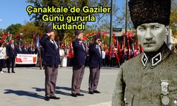 Çanakkale’de Gaziler Günü gururla kutlandı (Video)