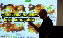 Çanakkale’de iklim krizini konuşuldu (Video)