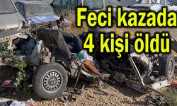 Feci kazada 4 kişi öldü (Video)