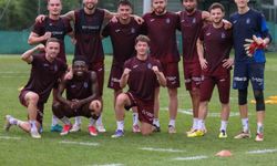 Trabzonspor’un yeni transferi ilk antrenmanına çıktı
