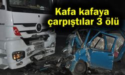 Kafa kafaya çarpıştılar 3 ölü (Video)