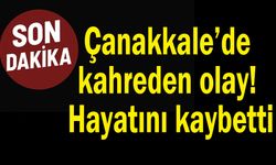 Çanakkale’de kahreden olay! Hayatını kaybetti