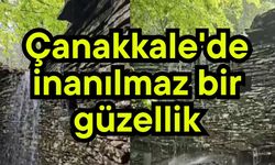Çanakkale'de inanılmaz bir güzellik