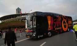 Galatasaray, derbi için stada geldi