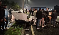 Kazada Fiat Tofaş ortadan ikiye ayrıldı (Video)