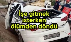 İşe gitmek isterken ölümden döndü