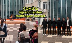 ÇOMÜ'lü öğrencilerden muhteşem konser