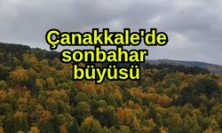 Çanakkale'de sonbahar büyüsü