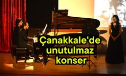 Çanakkale'de unutulmaz konser