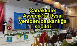 Çanakkale Ayvacık'ta Uysal yeniden başkanlığa seçildi