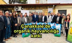 Çanakkale'de organik hayvancılığa katkı