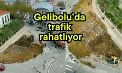 Gelibolu’da trafik rahatlıyor