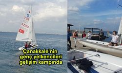 Çanakkale'nin genç yelkencileri gelişim kampında