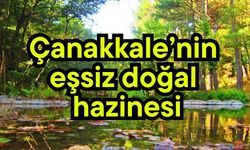 Çanakkale’nin eşsiz doğal hazinesi