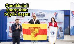 Çanakkaleli sporcudan büyük başarı!
