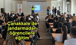 Çanakkale’de jandarmadan öğrencilere eğitim